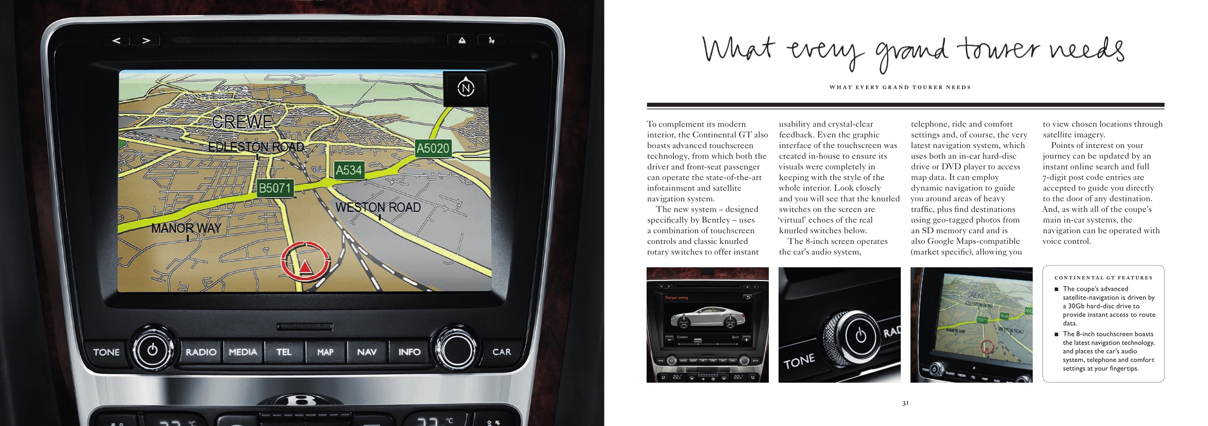 2011 Bentley Continental GT Brochure Page 3